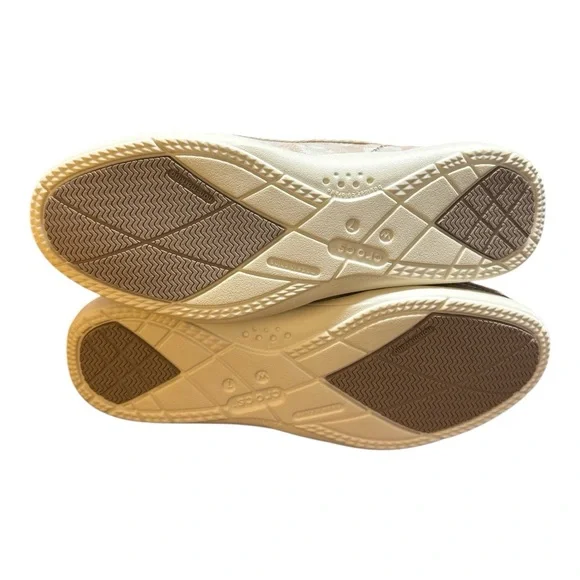 Walu II Canvas Graphic CROCS Casual Loafer Womens 7 - Picture 9 of 9